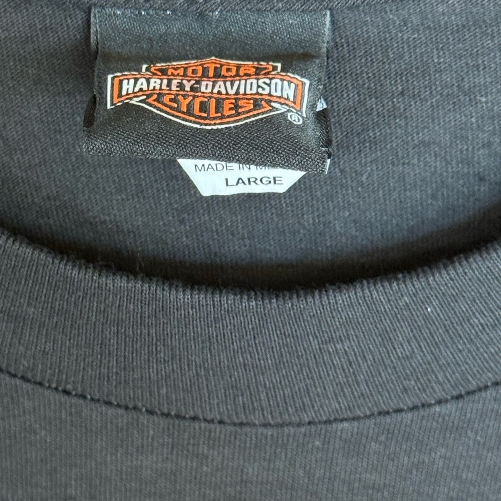 Harley-Davidson Huntington Beach Graphic T-Shirt, Men’s Large, Black - Picture 6 of 11